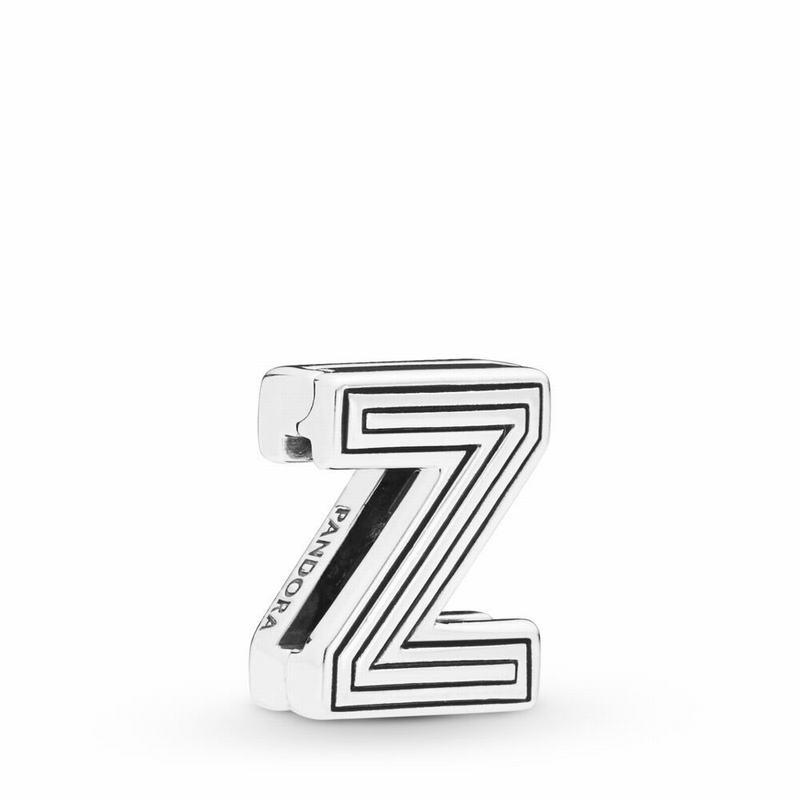 Talismane Pandora Reflexions™ Litera Z Clip Argint (THr2hltb)